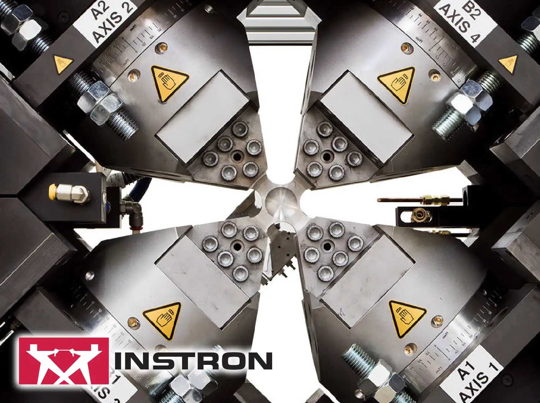 Instron Biaxial Cruciform Test Systems.